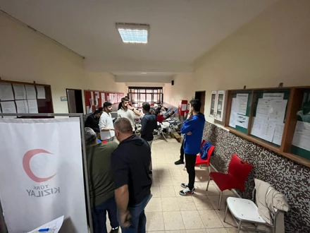 Yüksekokulumuzda Kızılay Kan Bağışı Etkinliği Düzenlendi